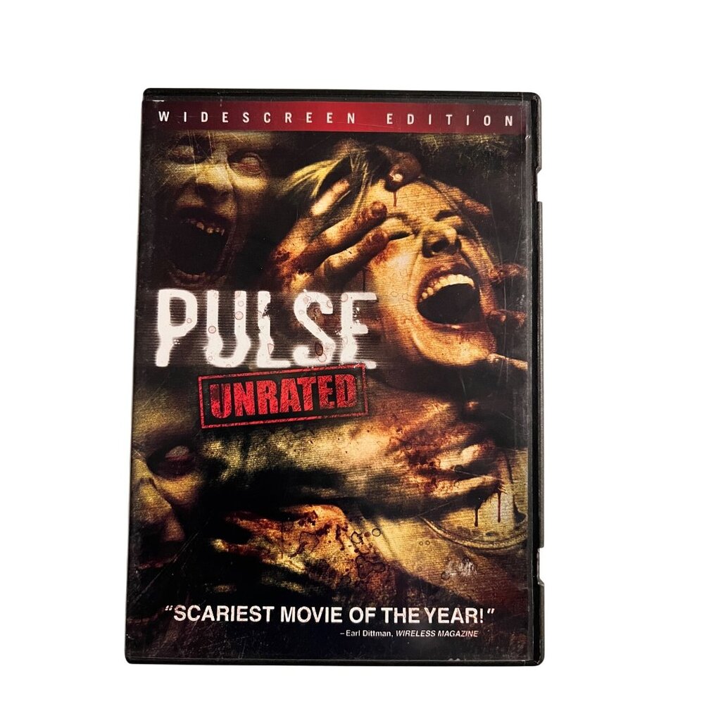 Pulse Unrated DVD 2006 Widescreen Horror Kristen Bell Christina Milian Pre-Owned